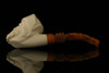 Pirate Block Meerschaum Pipe with fitted case M1655