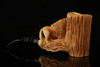 Lion Block Meerschaum Pipe by Kenan with fitted case 14888