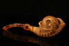 Eagle's Claw Block Meerschaum Pipe with fitted case 14885