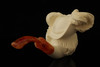 Deluxe Cavalier Block Meerschaum Pipe with fitted case 14889