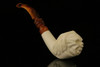 Evil Block Meerschaum Pipe with custom case M1678