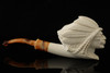 Big Chief Block Meerschaum Pipe Carved by R. Karaca with fitted case 14912