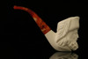 Pirate Block Meerschaum Pipe with fitted case M1703