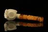 Sultan Block Meerschaum Pipe with fitted case M1751