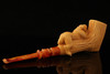 Tiger Block Meerschaum Pipe by Kenan with fitted case 14947