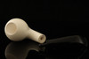 srv Premium - Apple the Sitter Block Meerschaum Pipe with fitted case 14951