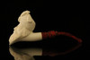 Sultan Block Meerschaum Pipe with fitted case M1827
