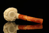 Bacchus Block Meerschaum Pipe with fitted case M1829