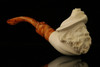 Cavalier Block Meerschaum Pipe with fitted case M1834