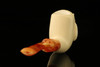 Cobra Block Meerschaum Pipe with custom case M1838