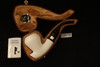 srv Premium - Self Sitter - Block Meerschaum Pipe with custom case 12010r