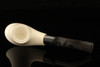 srv Premium - Freehand - Block Meerschaum Pipe with custom case 14449r