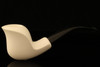 srv Premium - Cobra - Block Meerschaum Pipe with custom case 12792