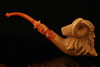 Viking Warrior  Block Meerschaum Pipe with fitted case 14971