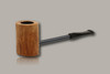 Nording Compass Natural Rustic Briar Smoking Pipe with pouch