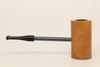 Nording Compass Natural MacArthur Dual Stem Briar Smoking Pipe with pouch