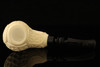 srv Premium - Designers Special Block Meerschaum Pipe with fitted case 14981