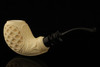 srv Premium - Designers Special Block Meerschaum Pipe with fitted case 14981