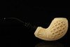 srv Premium - Designers Special Block Meerschaum Pipe with fitted case 14981