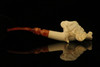 Old Man with Sleeping Cap Block Meerschaum Pipe with fitted case M1952