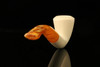 Dublin Block Meerschaum Pipe with fitted case M1987