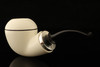 IMP Meerschaum Pipe - RC - Lutry - Reverse Calabash - with case i2425