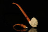 Big Chief Churchwarden Dual Stem Meerschaum Pipe with fitted case M2062