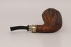 Nording - Double Silver #3 Briar Smoking Pipe with pouch B1821