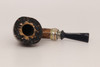 Nording - Double Silver #2 Briar Smoking Pipe with pouch B1825