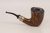 Nording - Double Silver #2 Briar Smoking Pipe with pouch B1825