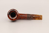 Nording - Large Dublin Smooth Briar Smoking Pipe with pouch B1827