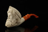 Zeus Block Meerschaum Pipe with custom case 15041