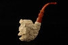 Bacchus Block Meerschaum Pipe by I. Baglan with custom case 15072