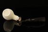 IMP Meerschaum Pipe - Golf Ball - Hand Carved with fitted case i2446