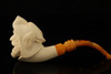 srv - Hercules Block Meerschaum Pipe with fitted case 15121