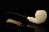 IMP Meerschaum Pipe - Meylier Churchwarden Dual Stem with case i2473