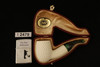 IMP Meerschaum Pipe - Bandon Nosewarmer - Hand Carved with custom case i2479