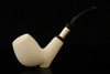 IMP Meerschaum Pipe - Cham Self Sitter - Dual Stem with case i2485