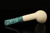 IMP Meerschaum Pipe - Billiard - Hand Carved with custom case i2488