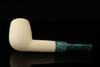 IMP Meerschaum Pipe - Billiard - Hand Carved with custom case i2488