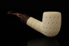 IMP Meerschaum Pipe - Nosewarmer - Pisa Hand Carved with custom case i2489