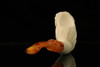 Lion Block Meerschaum Pipe with fitted case M2086