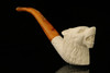 Wolf Block Meerschaum Pipe with fitted case M2088