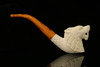 Wolf Block Meerschaum Pipe with fitted case M2088