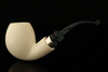 IMP Meerschaum Pipe - Banker  - Hand Carved with case i2491