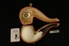 IMP Meerschaum Pipe - Banker  - Hand Carved with case i2491