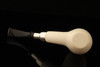 IMP Meerschaum Pipe - Barrel  - Hand Carved with pocket case i2493