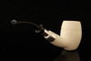 IMP Meerschaum Pipe - Barrel  - Hand Carved with pocket case i2493