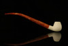 Apple Churchwarden Block Meerschaum Pipe with fitted case M2108