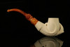 srv - Eagle's Claw Block Meerschaum Pipe with fitted case M2126